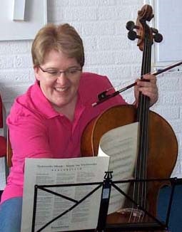 celliste maakt notitie verkleind